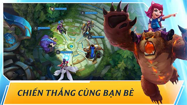 Liên minh với bạn bè và cùng nhau giành lấy vinh quang