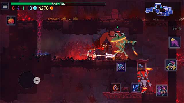 Dead Cells for Android là game hành động đi cảnh hành động nổi bật