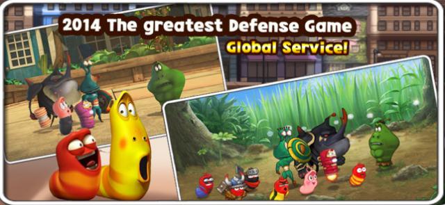 Tham gia cuộc chiến phòng thủ cùng ấu trùng trong game Larva Heroes: Lavengers