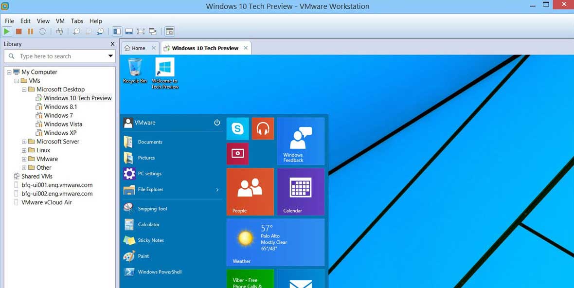 VMware Workstation 15.5.6 Player