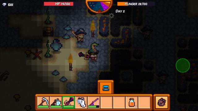 Phiêu lưu và sinh tồn trong thế giới pixel của Pixel Survival Game 3