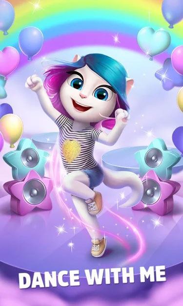 Khiêu vũ cùng Angela trên sân khấu mới