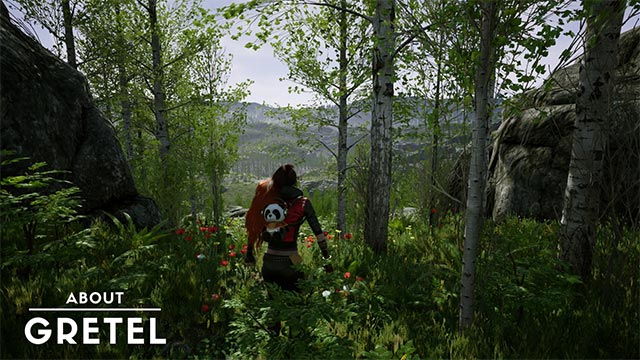 Phiêu lưu khám phá rừng rậm trong game About Gretel