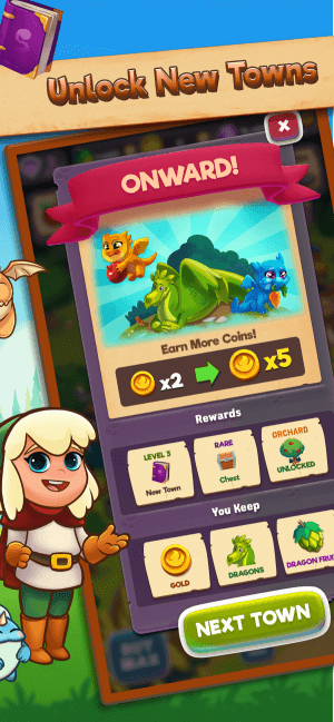 Mở khóa các địa điểm mới trong thị trấn