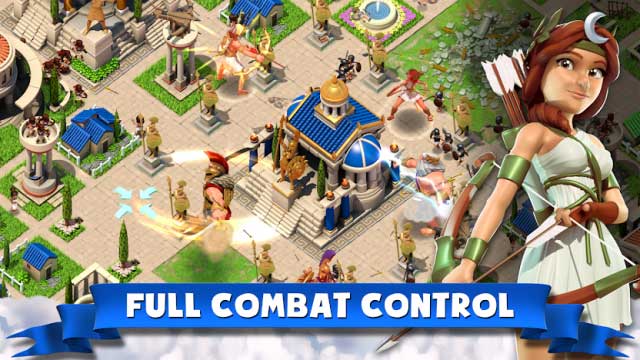 Game chiến thuật Gods of Olympus cho bạn kiểm soát toàn diện cuộc chiến
