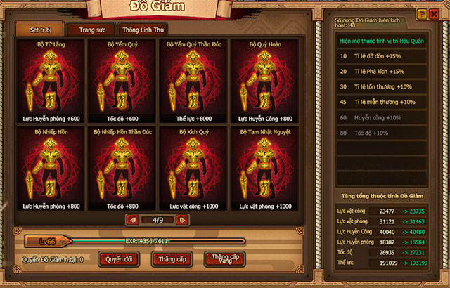 Tính năng Đồ giám trong game Naruto Tốc Chiến