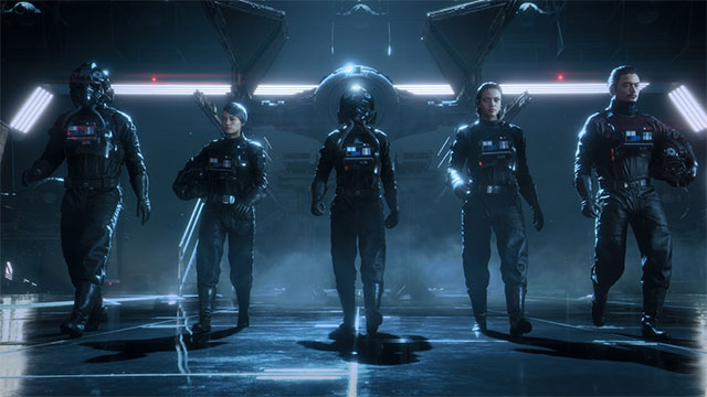 Quản lý phi đội trong cuộc chiến không gian nảy lửa của Star Wars Squadrons