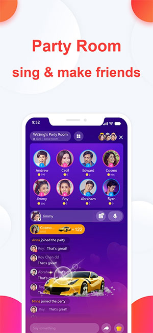 Tham gia phòng chat, trò chuyện và kết bạn mới