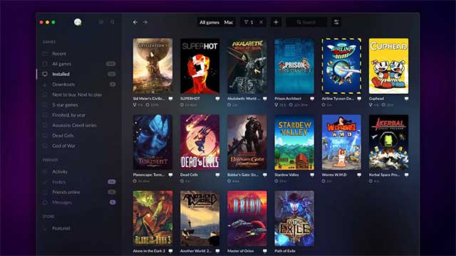 Trải nghiệm hàng giờ chơi game thuộc các nền tảng khác nhau