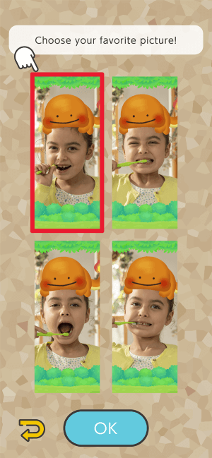 Chụp ảnh bé đánh răng