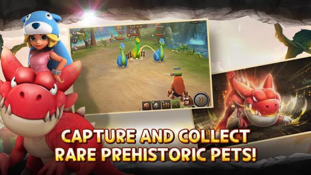 Thu thập những con thú hiếm để đi chiến đấu trong StoneAge World