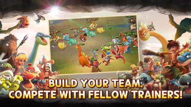 Xây dựng đội khủng long của bạn, cạnh tranh với các nhà luyện thú khác