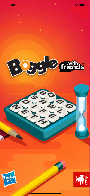 Chơi ghép từ tiếng Anh với bạn bè trong game Boggle With Friends