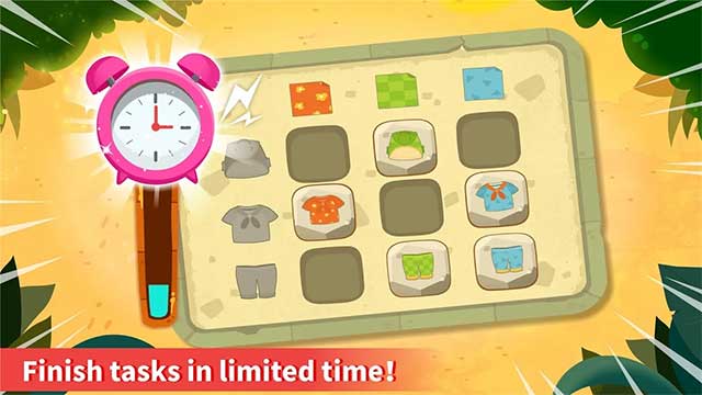 Làm theo hướng dẫn và đặt các khối vào vị trí thích hợp để hoàn thành level