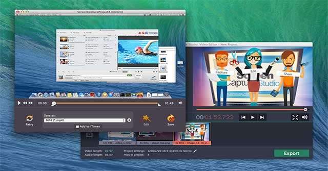Movavi Screen Recorder Studio là ứng dụng quay màn hình kèm âm thanh dễ sử dụng
