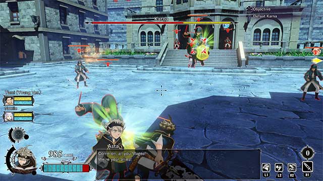 Tham gia các trận chiến 4v4 và sử dụng nhiều loại phép thuật để chống lại kẻ thù