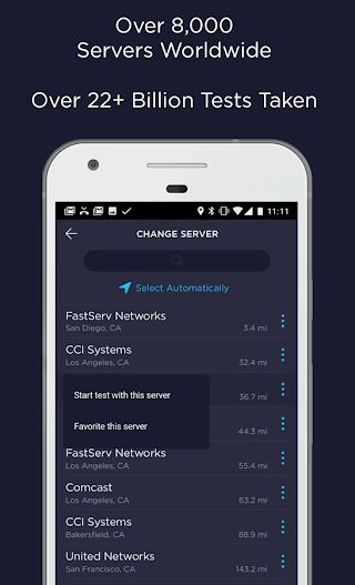 SpeedTest cho Android