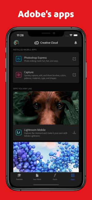 Khám phá các ứng dụng di động Adobe mới