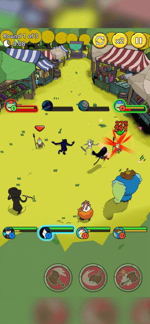 Tham gia cùng Finn và chú chó Jake trong một cuộc phiêu lưu mới trong game Adventure Time Heroes 