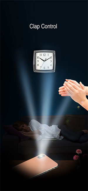 Điều khiển Best Flash Light bằng tiếng vỗ vay