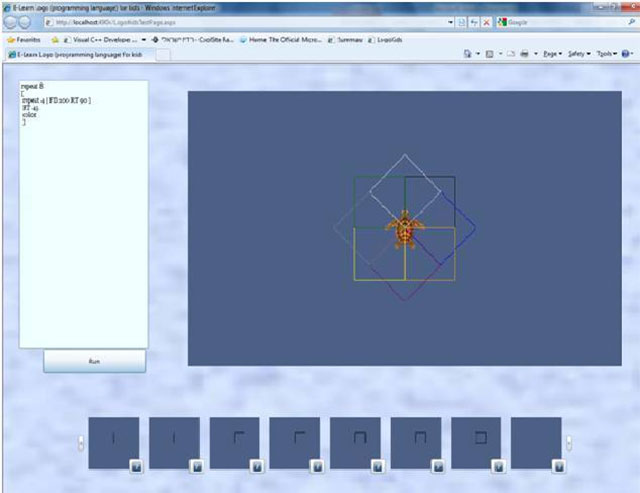 Logo là một ngôn ngữ lập trình đơn giản được Seymour Papert sáng tạo