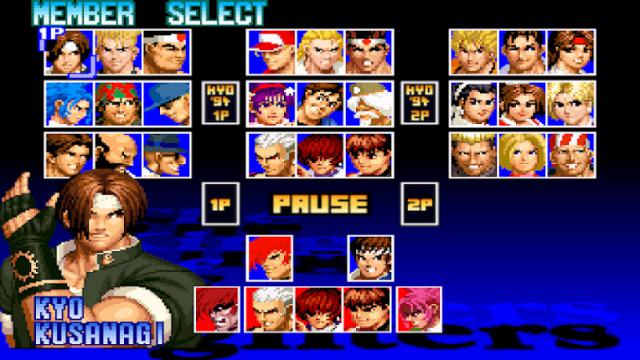 Chiến đấu với các nhân vật huyền thoại biểu tượng của SNK trong game The King of Fighters '97 