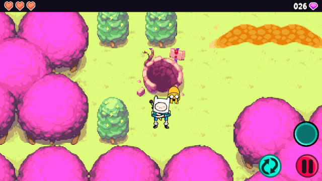 Thực hiện nhiệm vụ giải cứu công chúa trong game Adventure Time: Heroes of Ooo