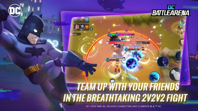 Lập team với bạn bè và chiến đấu trong các trận đấu 2v2v2