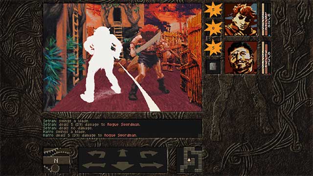 Môi trường game được vẽ hoàn toàn bằng tay với 240 hình minh họa sống động