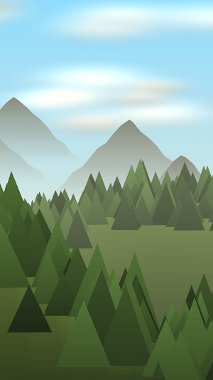 Forest Live Wallpaper có hình nền là khu rừng đẹp mắt