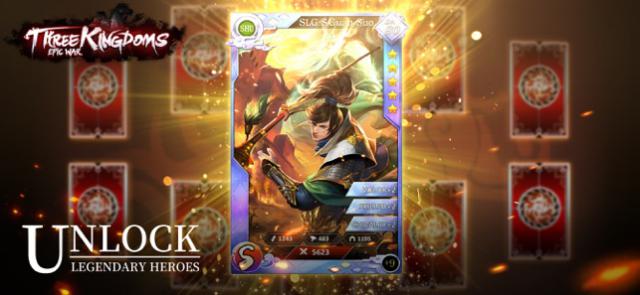 Mở khóa và gặp gỡ các nhân vật Tam Quốc trong game Three Kingdoms: Epic War 