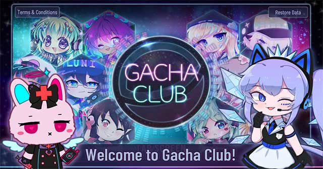Gacha Club1.1.0Game thời trang phong cách Chibi dễ thương
