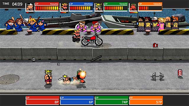 Trải nghiệm những pha chiến đấu dữ dội