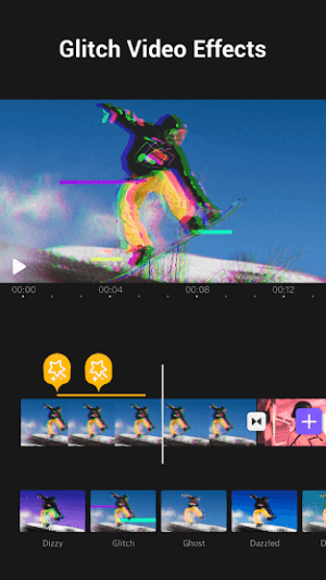 Thêm hiệu ứng nhiễu sóng vào video