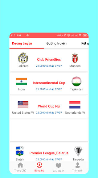 Xem Bong da Tivi HD 1