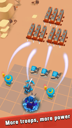 Càng nhiều quân, bạn càng mạnh mẽ