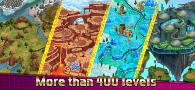 Chiến đấu qua hơn 400 level thách thức