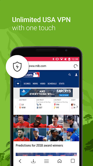 Kode Browser tích hợp VPN