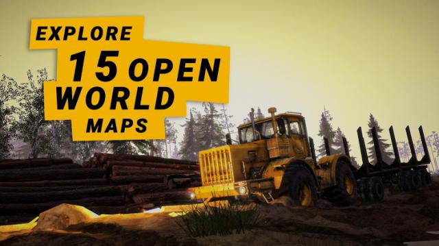 Khám phá 15 bản đồ thế giới mở