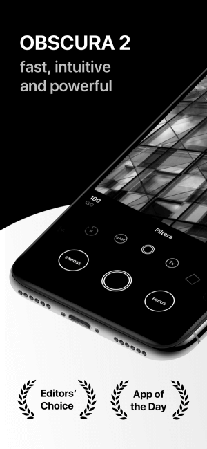 Obscura Camera là ứng dụng camera tốc độ, trực quan và mạnh mẽ