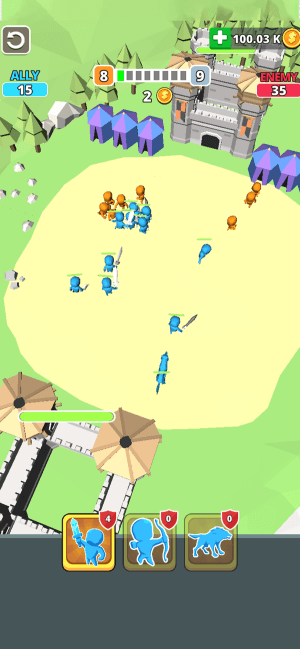 Rất nhiều đơn vị quân đội khác nhau để bạn triển khai