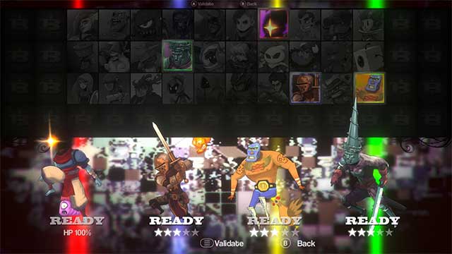 Lựa chọn trong số 30 nhân vật đến từ các tựa game Indie quen thuộc
