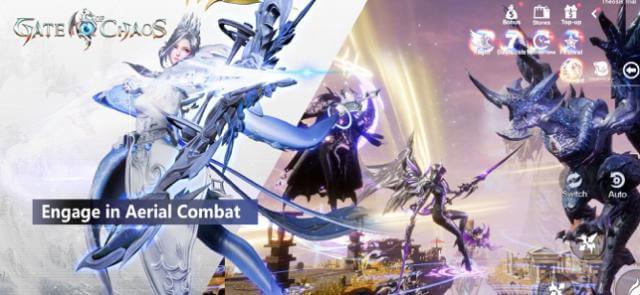 Tham gia các trận chiến dữ dội trên không trong game Gate of Chaos
