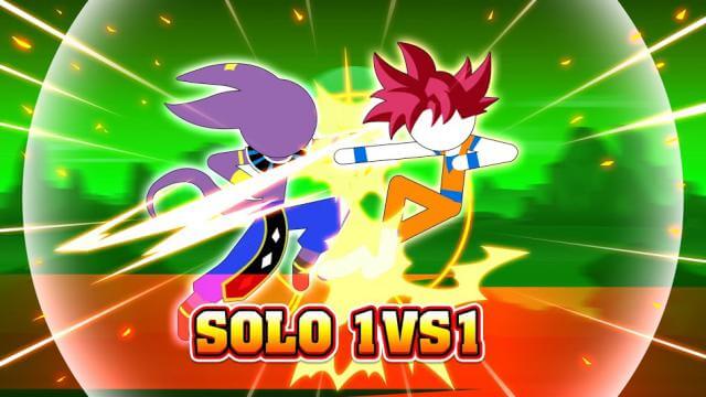 Các màn đấu đối kháng solo 1-1 cực hấp dẫn trong game Stick Battle Fight