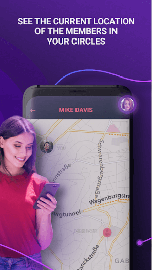 Xem địa điểm của các thành viên theo thời gian thực