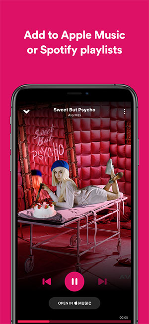 Thêm nhạc vào Apple Music hoặc Spotify playlist
