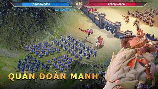 Bước vào cuộc chiến hỗn loạn với các quân đoàn hùng mạnh