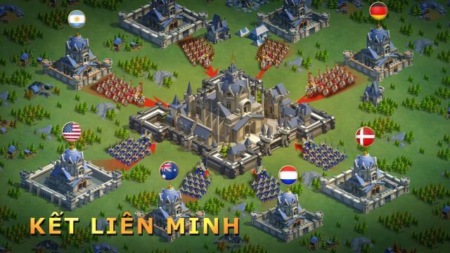 Thành lập liên minh và đối đầu với game thủ toàn cầu