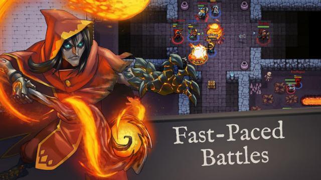 Tham gia các trận chiến hành động nhịp độ nhanh đầy phấn khích trong game Last Mage Standing