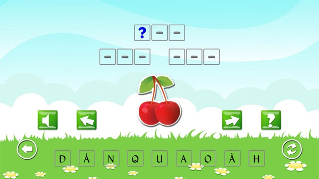 Bé học ghép chữ, tìm từ